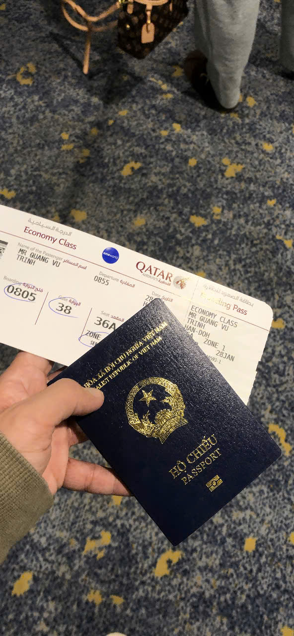 Flight ticket to Doha
