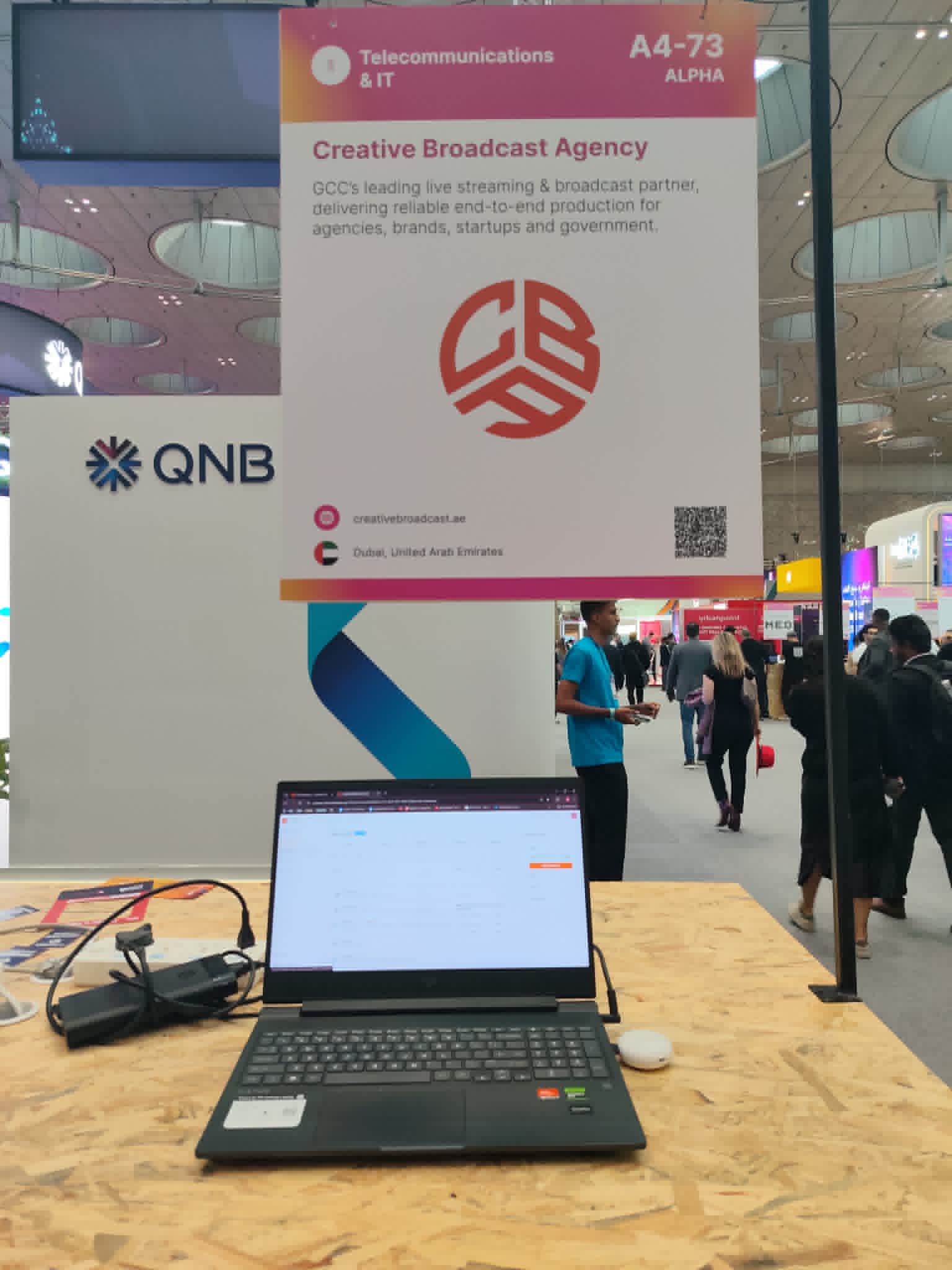 Our booth