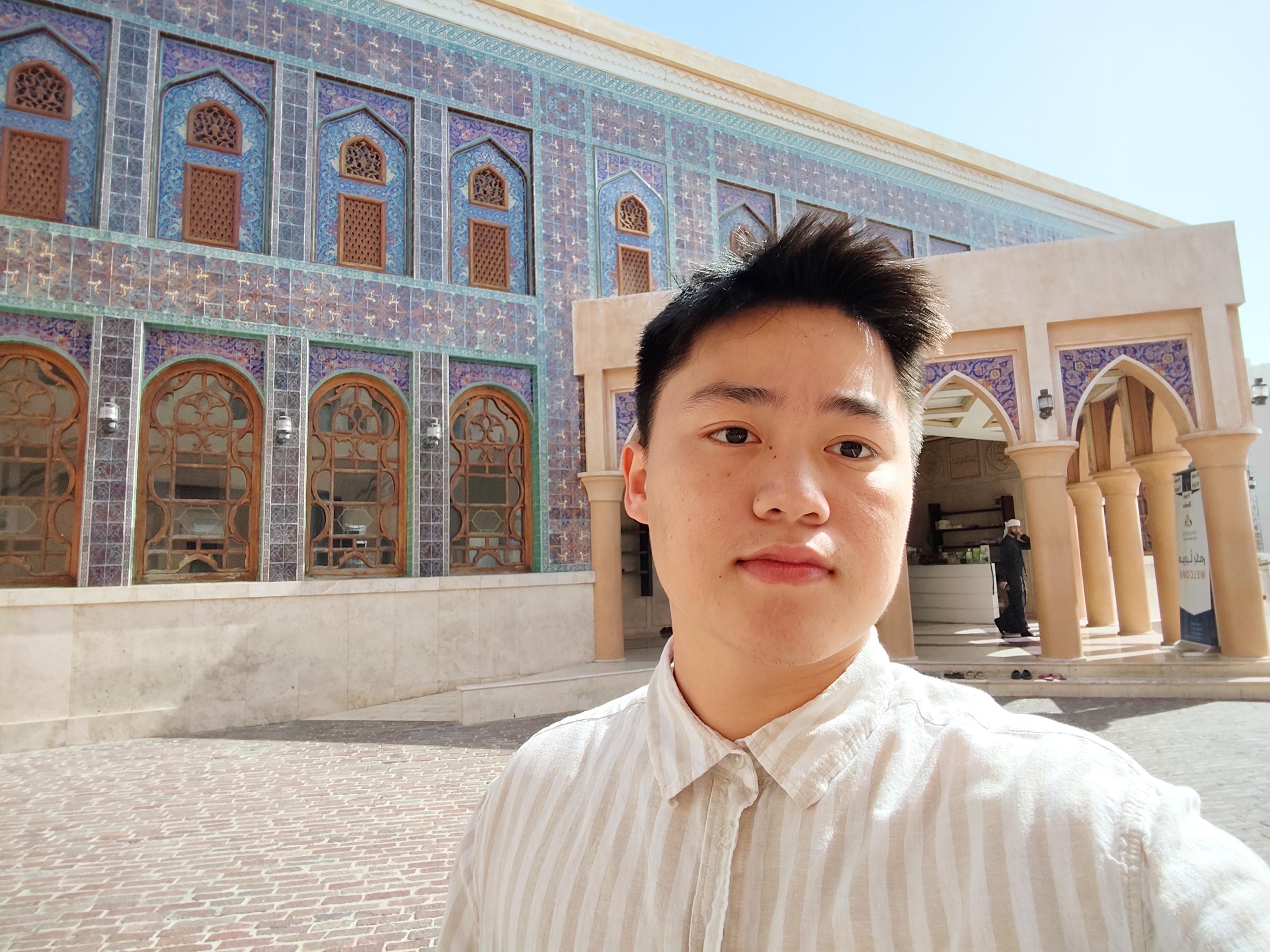 Victor Trinh at Katara Cultural Village, Doha, Qatar